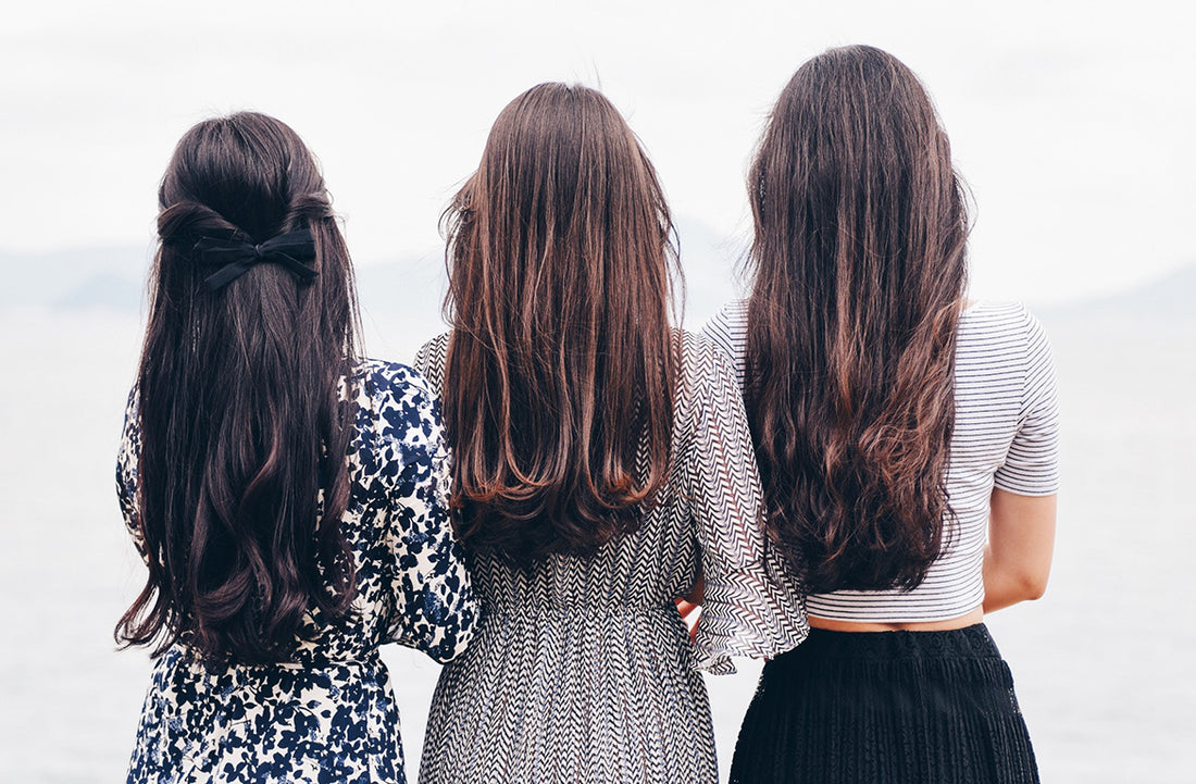 Variations of brunette, brown and tan styles