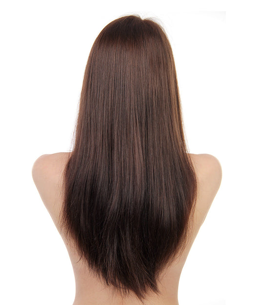 Brown Human Hair Wig
